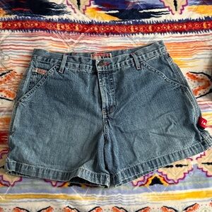 Vintage Lei Women's Light Blue Jean Shorts